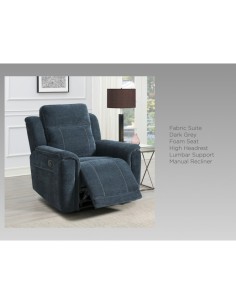 Somerton Armchair - Dark Grey 2