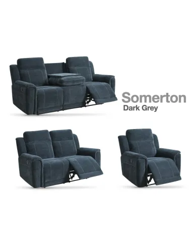 Somerton Armchair - Dark Grey