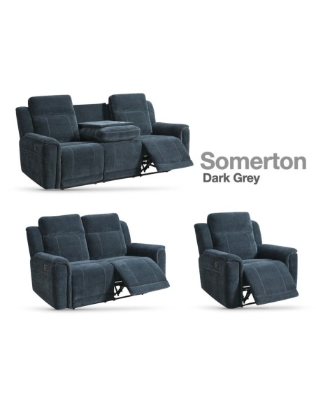 Somerton Armchair - Dark Grey