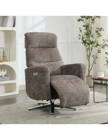 Monique TV Armchair - Stone