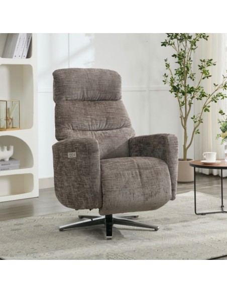 Monique TV Armchair - Stone