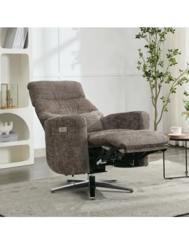 Monique TV Armchair - Stone