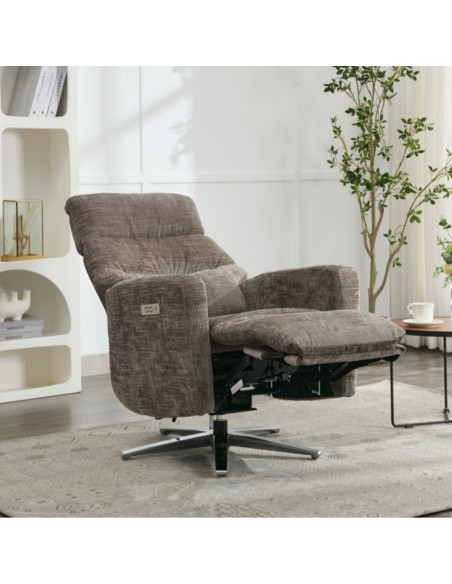 Monique TV Armchair - Stone