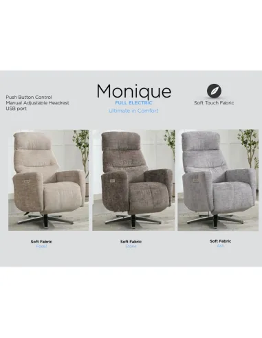 Monique TV Armchair - Ash
