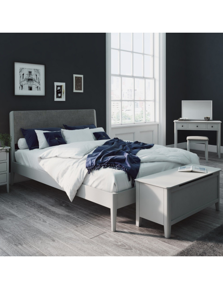 Marcus 4ft6 Bedframe - Grey