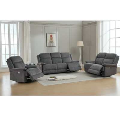 Rockport Electric Recliner Armchair -Storm
