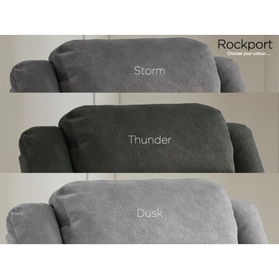 Rockport Electric Recliner Armchair -Storm