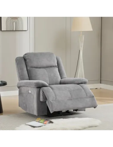 Rockport Electric 3+1+1 Sofa Set - Dusk