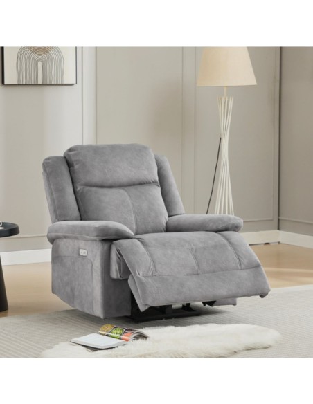 Rockport Electric 3+1+1 Sofa Set - Dusk