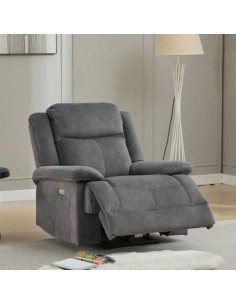 Rockport Electric 3+1+1 Sofa Set - Storm 2