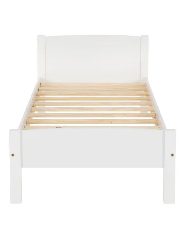Amber 3ft Bedframe - White