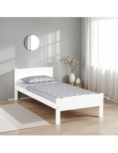 Amber 3ft Bedframe - White