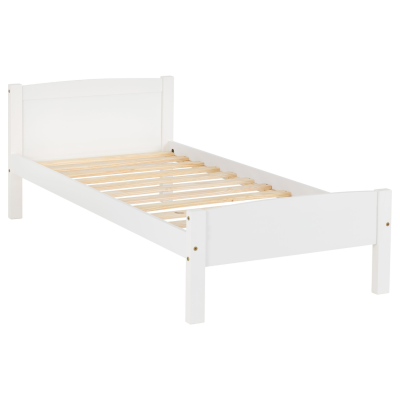 Amber 3ft Bedframe - White