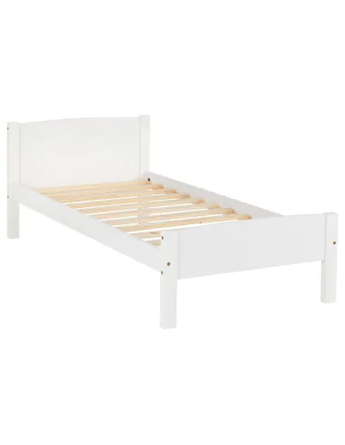 Amber 3ft Bedframe - White