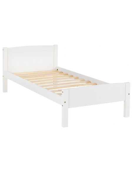 Amber 3ft Bedframe - White