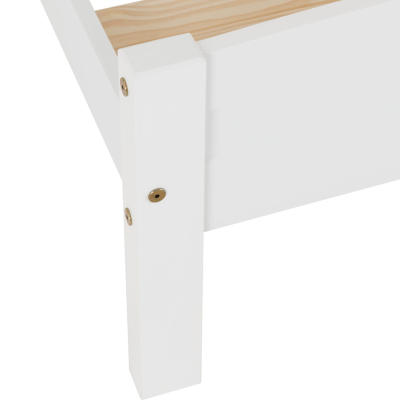 Amber 3ft Bedframe - White