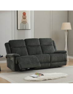 Rockport Electric 3+2 Sofa Set - Thunder