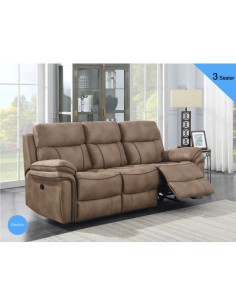 Richmond Electric 3 Seater Sofa - Sahara