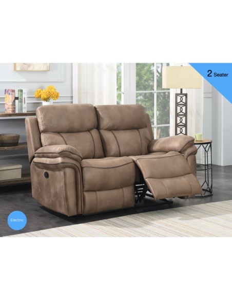 Richmond Electric 2 Seater Sofa - Sahara