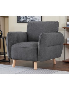 Georgia Armchair - Dark Grey