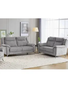 Monroe Fixed 3 Seater Sofa - Ash 2