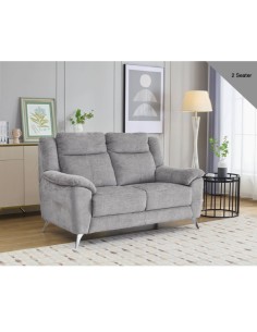 Monroe Fixed 2 Seater Sofa - Ash