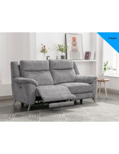 Monroe Electric 3+1+1 Sofa Set - Ash
