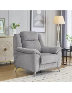 Monroe 3+1+1 Fixed Sofa Set - Ash 2
