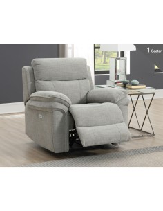 Harrow Electric Armchair - Light Grey