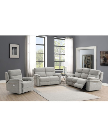 Harrow Electric Armchair - Light Grey