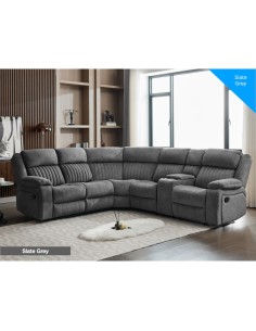 Morgan Corner Sofa - Slate Grey