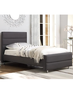Benny 3FT Bedframe - Charcoal