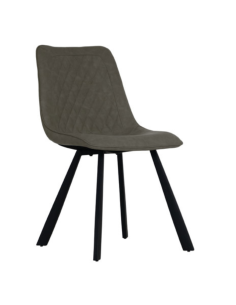 Retro Dining Chair - Pale Oyster