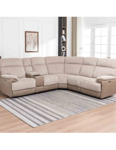 Chriki 2 Corner 2 Sofa - 2 Tone Grey