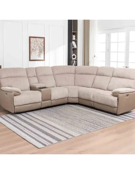 Chriki 2 Corner 2 Sofa - Beige