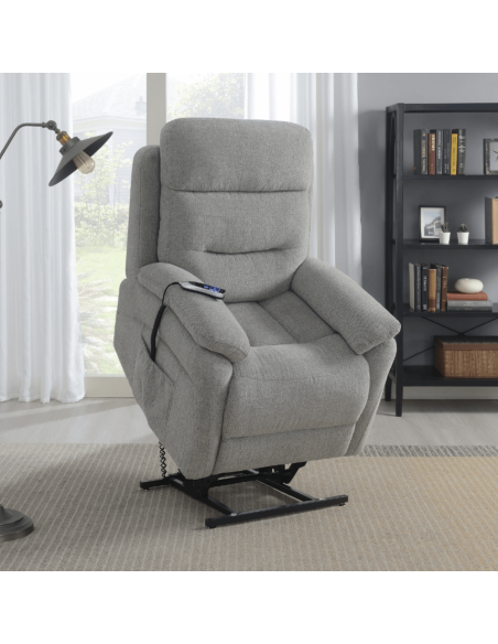 Chriki Lift & Rise Armchair - Light Herbert Grey