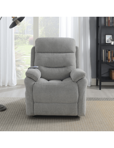 Chriki Lift & Rise Armchair - Light Herbert Grey