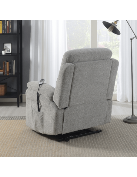 Chriki Lift & Rise Armchair - Light Herbert Grey