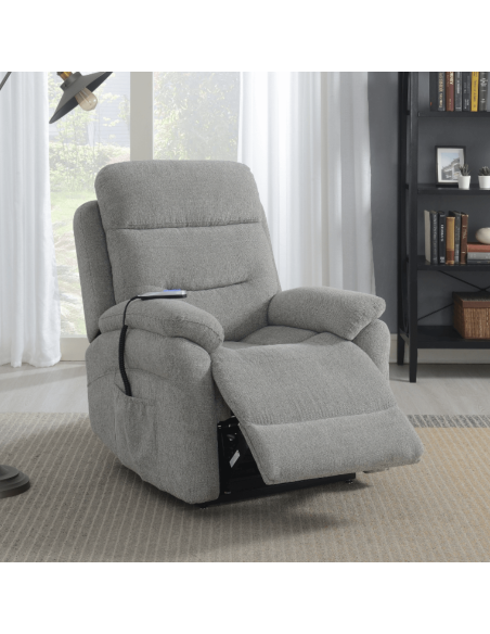 Chriki Lift & Rise Armchair - Light Herbert Grey