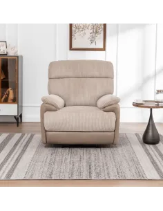 Chriki Power Recliner Armchair - Beige 2