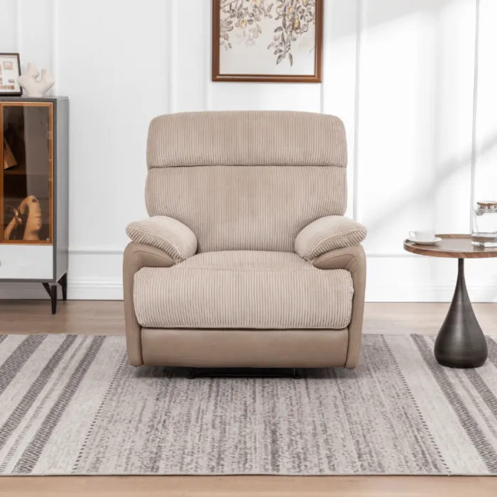 Chriki Power Recliner Armchair - 2 Tone Grey