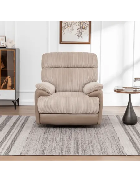 Chriki Power Recliner Armchair - Beige