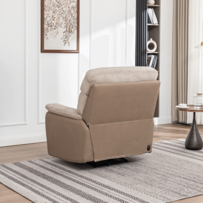 Chriki Power Recliner Armchair - Beige