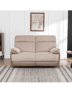 Chriki 2.5 Seater Power Recliner Sofa - Beige 2