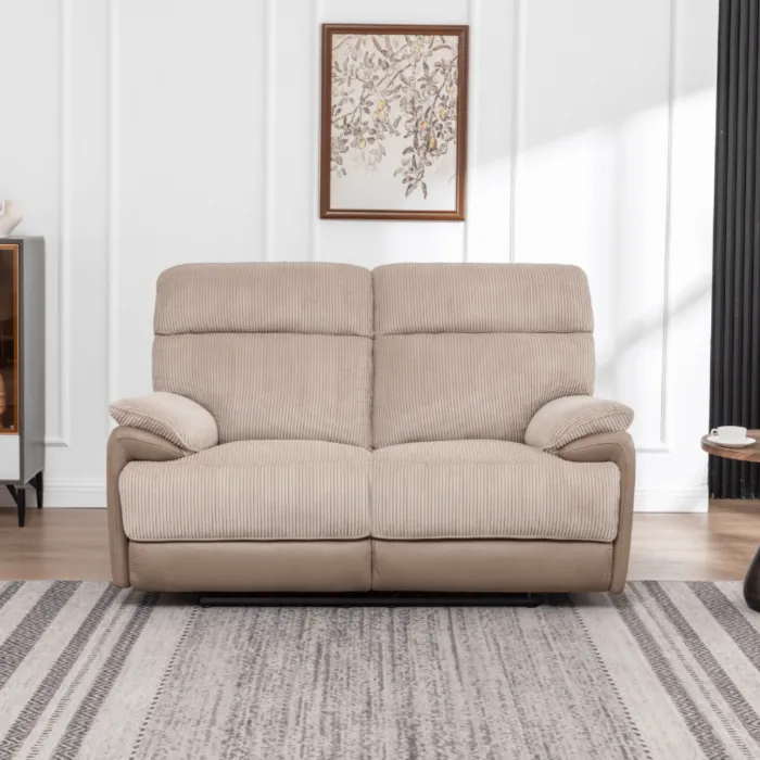 Chriki 2.5 Seater Power Recliner Sofa - Beige