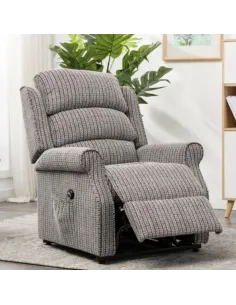 Drancy Dual Motor Lift & Tilt Armchair - Latte