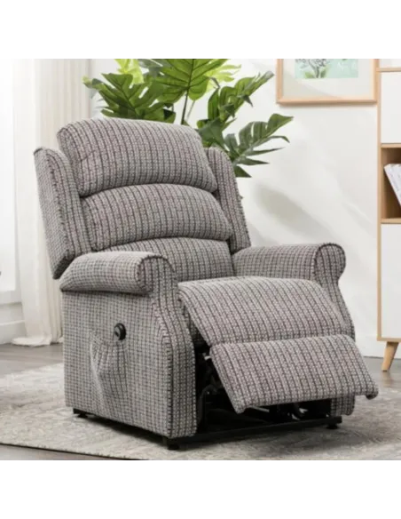 Drancy Dual Motor Lift & Tilt Armchair - Latte