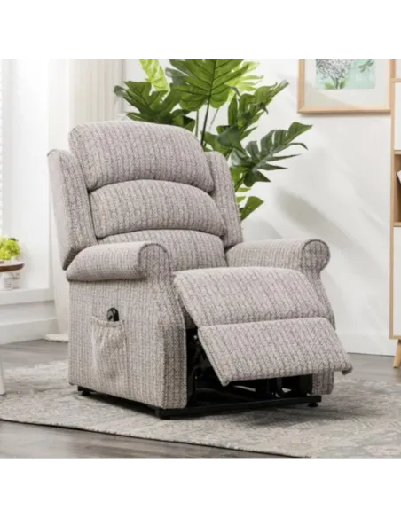 Drancy Dual Motor Lift & Tilt Armchair - Natural