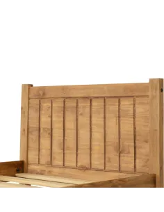 Maya 3ft Bedframe - Distressed Waxed Pine 2