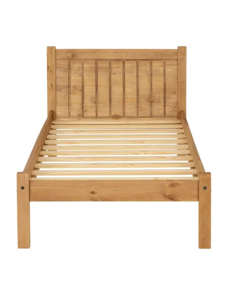 Maya 3ft Bedframe - Distressed Waxed Pine
